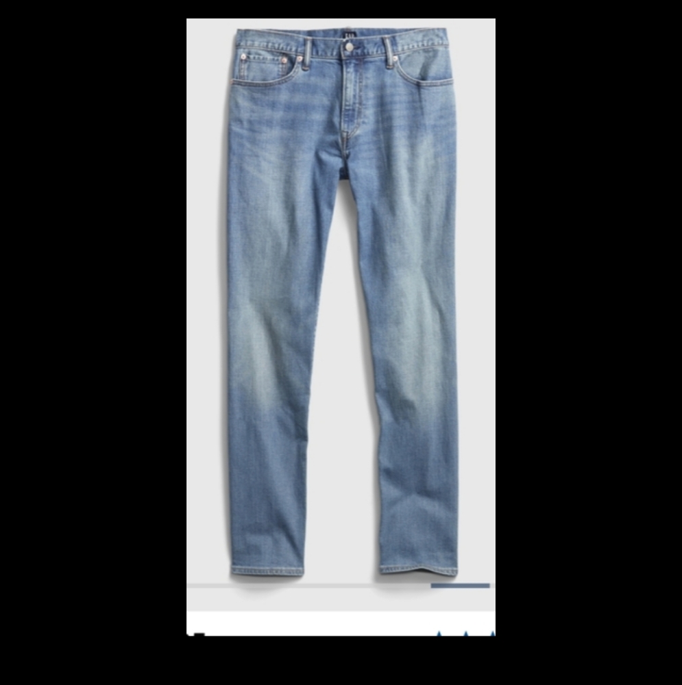 Men's Gap Straight Fit Jeans 38"x30"